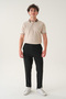 Regular Fit Polo Neck T-Shirt |   Knitwear Different Collar Casual Men's - 4