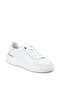 Women's Genuine White Leather Sneaker Shoes - 6