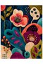 Sdt Fish Theme Patterned Modern Woven Base Decorative Carpet Mosso3428