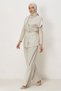 Belted Linen Suit 46528