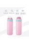 Sparkle Bento Lunch Box w/ SipSwitch Insulated Water Bottle 720ml | Tritan Leakproof Meal Box – Blush - 6
