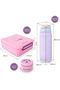 Bento Lunch Box 1.74L w/ Steel Food Jar & Sip Switch Water Bottle 1000ml | Leakproof Meal Box – ThinkBig Pink - 9