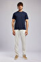 Oswald Men's Regular Fit 100% Cotton Printed Crew Neck T-Shirt Blue