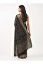 Nool Kalam Batik Print Cotton Saree with Unstitched Blouse Material - 3