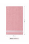 Chess 6 Pieces Hand and Face Towels 50X90 cm Cotton Colorful Soft Towel Set - 7