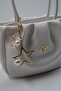 Drawstring Hand and Shoulder Bag with Special Design Accessories (Height 16 cm Width 25 cm) - 3