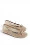 Beky Women's Mesh Ballerinas with Bow Detail - 7