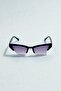 Women's Sunglasses 56 Ekartman Black Frame Cat Eye Glasses - 2