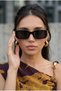 Sezzy Vintage Black Ultra Light Uv400 Filtered Women's Sunglasses - 3