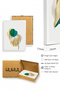 White Wooden Framed 2 Piece Set Painting Huhu67 - 2