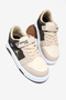Children's Unisex Beige Khaki Black Comfortable Fit Orthopedic Velcro Sneaker - 3