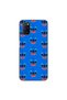 Case compatible with Oppo A72 Silicone Gel Tpu Pattern Stitch Face Pattern