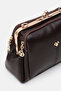 Women's Brown Scholar Multi-Compartment Classa Leather Hand, Shoulder and Crossbody Bag - 3
