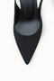 Phoebe Lia Women's Pointed Toe Open Back Thin Heeled Matte Shoes 0012200 - 4