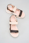 Calivena Beige Brown Women's Daily Orthopedic Sole Ergonomic Comfortable Stylish Velcro Adjustable Buckle Sandals - 2