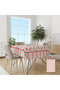 The Energy of Colors Striped Patterned Linen Effect Decorative Seamless Tablecloth - 2