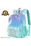 Girl Glitter School Bag Set w/ Stainless Steel Water Bottle – Green - 2