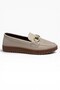 1092-26 Skin-Face Laser Buckle Ultra Soft Anatomical Sole Women's Ballerinas - 2