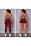 High-Waisted Lycra Long and Mini Tights with Gathered Back, Set of 2