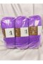 Angora Purple Hand Knitting Yarn (3 Pieces) - Color: 059 - 2