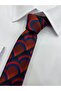 Interview Woven Fabric Patterned Thin Tie