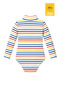 Uv Protection Upf 50+ Long Sleeve Striped Swimsuit - Wonder Lines Collection - 2