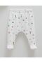 İncibaby Caramell 100% Organic Cotton Soft Textured Marine Detailed 5 Piece Baby Boy Hospital Discharge Set - 5