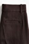 Wide linen-blend trousers - 2