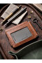Passy Model Torch Genuine Leather Card Holder, Wristband and Keychain Set Father's Day Gift - 3