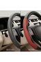 Auto Family Sport Grip Steering Wheel Cover 15 Inch (37–38cm) – Textured PU Leather, Sweat-Resistant - 3