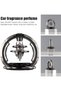 City of The Sky Air Freshener Solar Perfume, Rotatable Air Purifier Aromatherapy Car Diffuser (Sliver) - 4