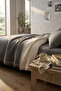 Valmia Double 4-Layer Muslin Bedspread 220X230 cm Buldan Handmade Unfilled Fringed Bedspread - 6