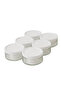 6-Piece Airtight Glass Breakfast Set 140 Cc – Leak-Proof Glass Storage Container Set with White Lids |   Breakfast, Mezelik, Sauce Bowl - 4
