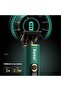 Professional Cordless Electric Hair Trimmer for Men, Precision Zero Gapped T-Blade Haircut Kit (KM-V150) - 4