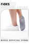 6 Pairs Uisex No Show Socks Set with 2 Basic Colors, Casual Low Cut Invisible Socks with Non Slip Ba - 6