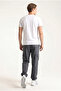 Men's Smoked Cargo Pocket Parachute Fabric Elastic Waist Loose Fit Jogger Pants - 3