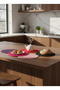 5 Pieces of Heat-Resistant Silicone Trivets – Non-Slip Honeycomb Design Kitchen Mats - 6