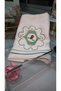 Green Pip Studio Love Birds Series Compatible Pure Cotton Velvet Hand Towel 30X50Cm