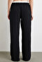 Wide Leg Comfortable Pants with Waist Band - 2