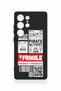 Samsung S25 Ultra Compatible Fragile Patterned Silicone Case - 2