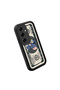 Samsung Galaxy S25 Plus Compatible High-Quality Cartoon Printed Shockproof Black Silicone Case - 3