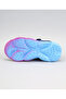 Panelled Hook & Loop Closure Memory Foam Shoes - Blue & Pink - 5