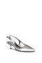 Zeyn 4013 Silver Heeled Women's Shoes - 3