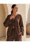 Aria V-Neck 100% Cotton Muslin Kimono Blouse - 4