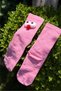 Unisex Pink Fun Socks with Googly Eyes - 5