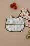 Green Piping 2-Piece Liquid-Proof Baby Bib 6-36 Months - 2