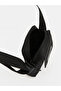 Black Printed Men's Phone Bag - 3