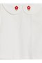 Red Baby Girl Salopet Dress and T-Shirt - 3