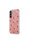 Samsung Galaxy S26 Compatible Case Pink Heart Silicone Case Red - 2