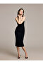 Nevavm Square Neck Rope Strap Evening Dress with a Difference